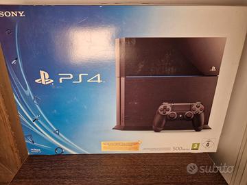 Playstation 4 500GB con scatola + 9 Giochi