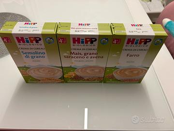 Crema di cereali Hipp biologici