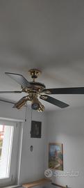 ventilatore lampadario 