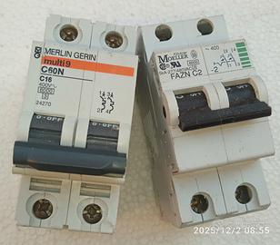 interruttori magnetotermici