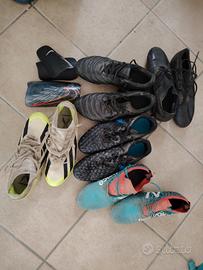 scarpe calcio e parastinchi