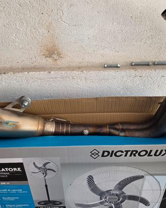 SCARICO COMPLETO  MT 07 TREICER 700 ANNO 2020 