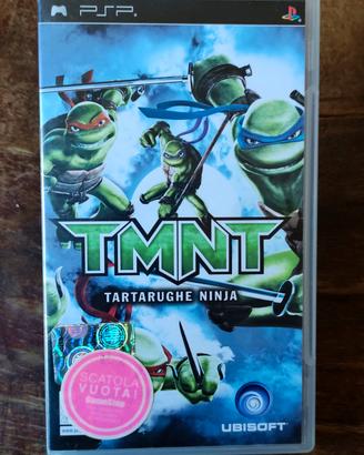 TMNT TARTARUGHE NINJA Videogioco Sony PSP Usato 