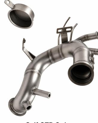Golf GTD 8 downpipe no cat