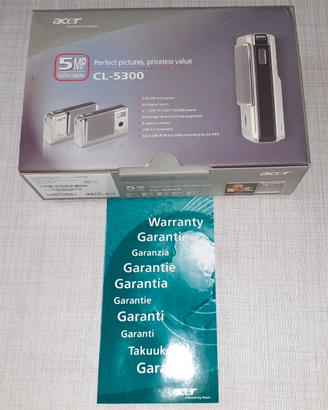 Acer cl 5300 digital camera