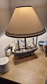 Lampada da tavolo Barca Stile Marittimo