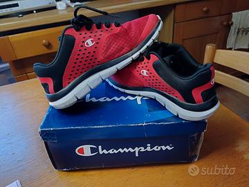 sneakers scarpe Champion rosso e nero 37.5 - US 5
