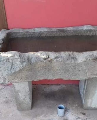 vasche in pietra sedimentaria dura 