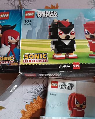lego brick headz "Sonic"