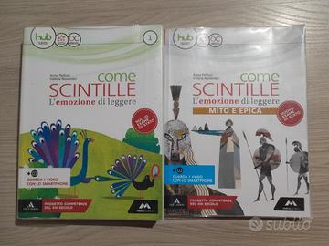 Libro di italiano Come scintille 