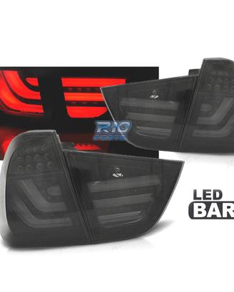 FANALI BMW E91 TOURING LCI 08-12 LIGHT BAR SCURO