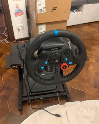 Logitech G29 + supporto + Gran Turismo 7 PS5