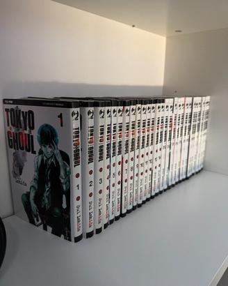 Tokyo Ghoul 1-14 + Tokyo Ghoul:re 1-13