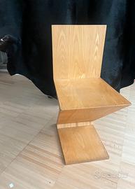 SEDIE ZIG ZAG Rietveld