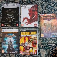 The witcher, Dragon Age, Batman Arkham, + altri