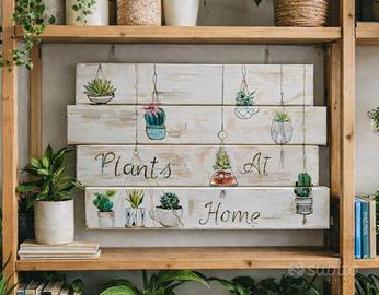 originale insegna decorativa  da parete