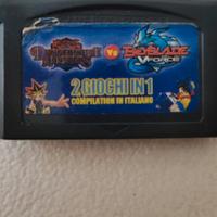 Cassetta Game boy advance - YuGiOh vs BeyBlade -