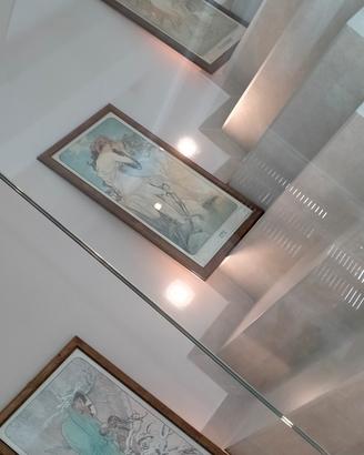 Quadri con stampe" Alfonse Mucha"
