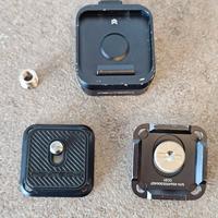 Sgancio rapido PGYTECH morsetto e piastre