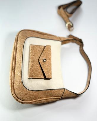 Borsa di vero sughero e cotone 100% naturale