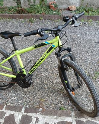 Mountain bike bambino Rockrider ST 500 24" gialla 