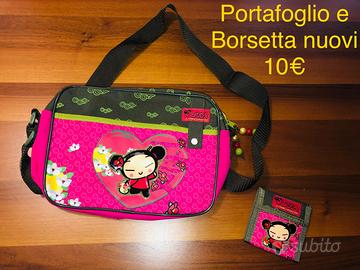 Borsetta e portafoglio Pucca