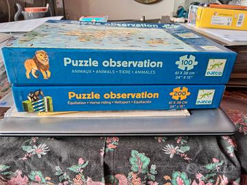 puzzle n. 2 Djeco serie observation