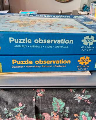 puzzle n. 2 Djeco serie observation