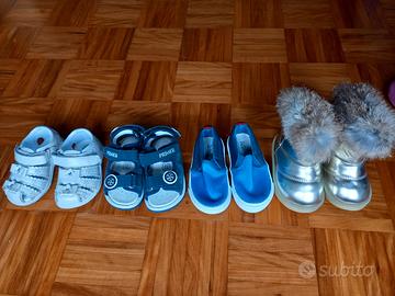 Scarpe per bambino e bambina