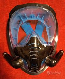 Maschera da snorkeling integrale K3S