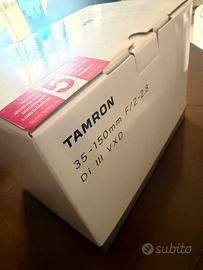 Tamron 35-150 attacco sony