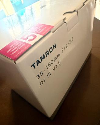 Tamron 35-150 attacco sony