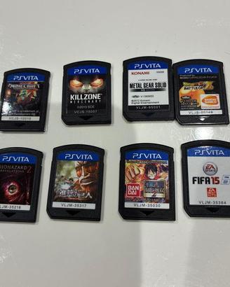 8 Giochi PS Vita Giapponesi