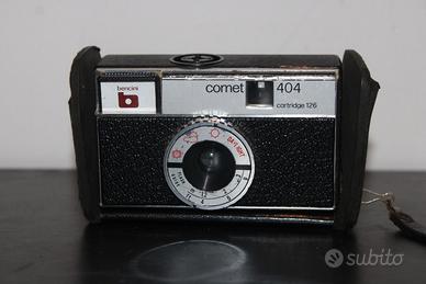 Fotocamera Analogica Bencini Comet 404 – Anni '60