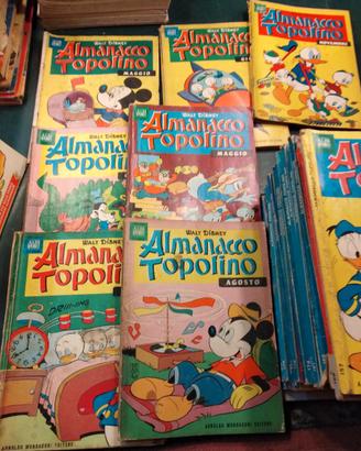 ALMANACCO TOPOLINO LOTTO 87 FUMETTI DAL 1962