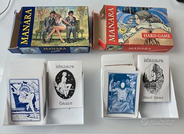 Lotto 2 Mazzi Carte da Gioco MILO MANARA