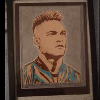 incisione laser Lautaro Martinez Inter 