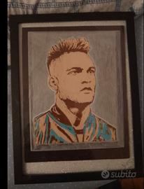 incisione laser Lautaro Martinez Inter 