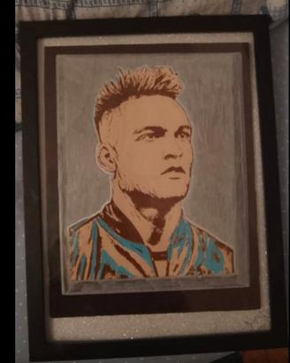 incisione laser Lautaro Martinez Inter 
