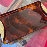 Vassoio vintage lucite