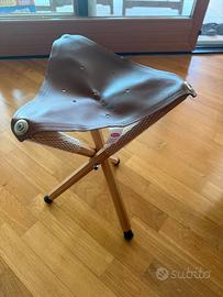 Seggiolino pieghevole in legno MABEF