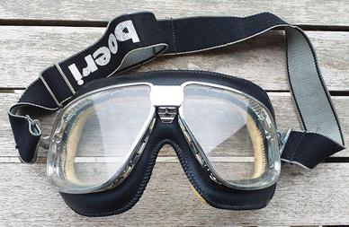 Occhialoni moto vintage originali Boeri anni '70