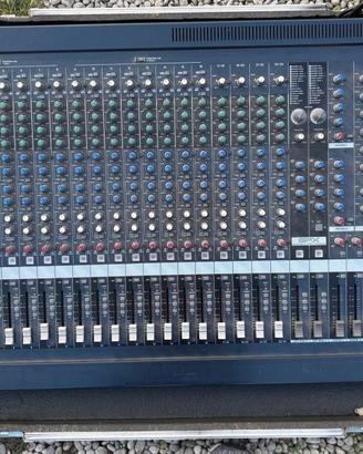 Yamaha Mg 24/14fx, 2 stage box multipin 32+8, case