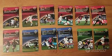 Lotto 36 Carte Azione Football Champions Panini