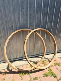 Coppia Cerchi in legno Balloncino 26'
