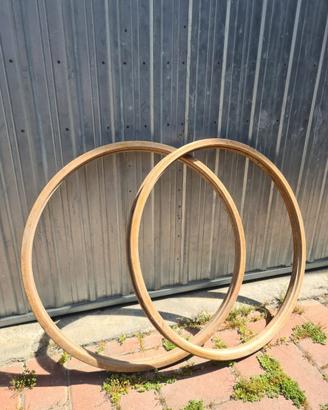 Coppia Cerchi in legno Balloncino 26'
