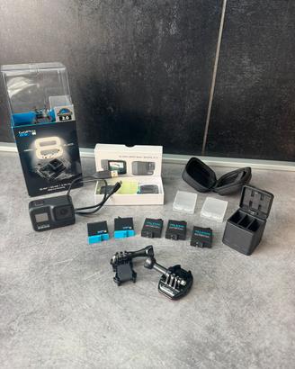 GoPro HERO 8 Black + Accessori - Kit Completo