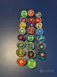 Set da 23 bleyblade+ arena e lanciatori