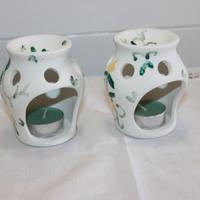 Brucia essenze decorati a mano per tarte, cda cera