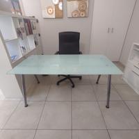 tavolo in vetro Ikea 80 x 160